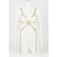 Fräulein Kink - Champagne Playsuit van Fräulein Kink