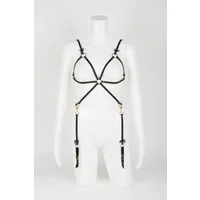 Fräulein Kink - Onyx Playsuit van Fräulein Kink