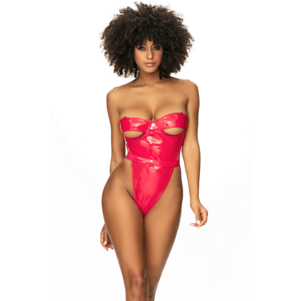 MapalÃ© Teddy Wet Look Rood XL