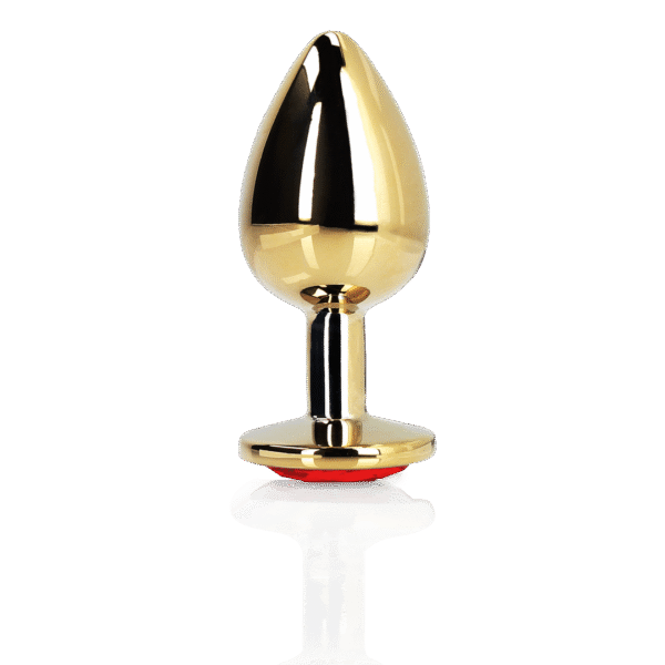 Ouch! Gouden Buttplug Met Hartje S