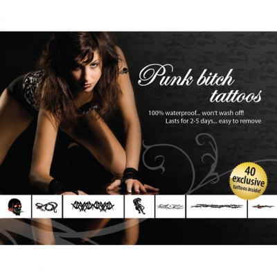 Tattoo Set - Punk Bitch
