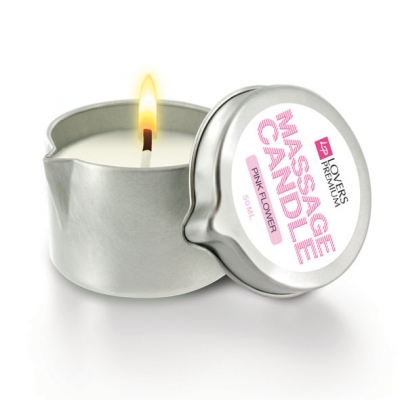 LoversPremium - Massagekaars Pink Flower