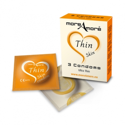 MoreAmore - Condoom Thin Skin 3 St.
