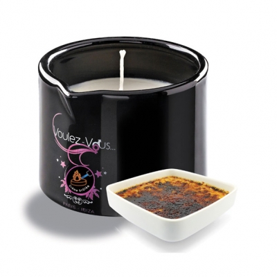 Voulez-Vous... - Massagekaars Crème Brulée
