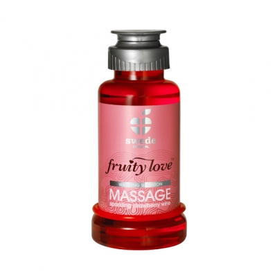 Swede - Fruity Love Massage Aardbeienwijn 100ml.