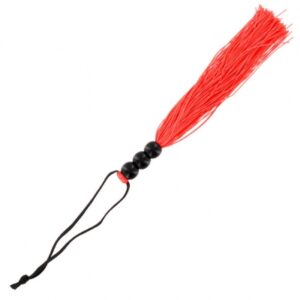 S and M - Kleine Rubberen Zweep Rood