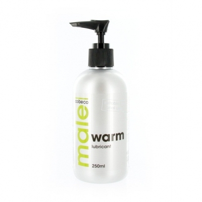Male Verwarmend Glijmiddel 250ml.