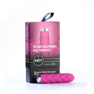 Key By Jopen - Charms Plush Petite Massager Roze