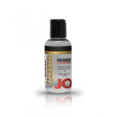 System JO - Anaal Siliconen Glijmiddel Warm 75ml.