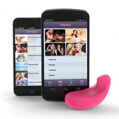 Vibease - IPhone and Android Vibrator Versie Roze