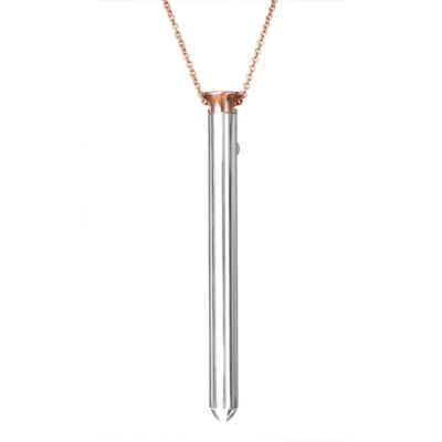 Crave - Vesper Vibrator Ketting Rose Goud