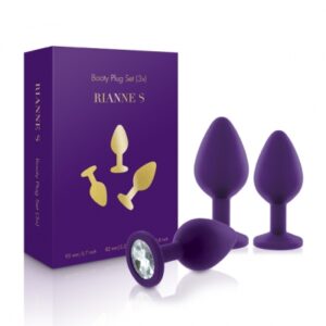 RS - Soiree - Booty Plug Set 3x Paars