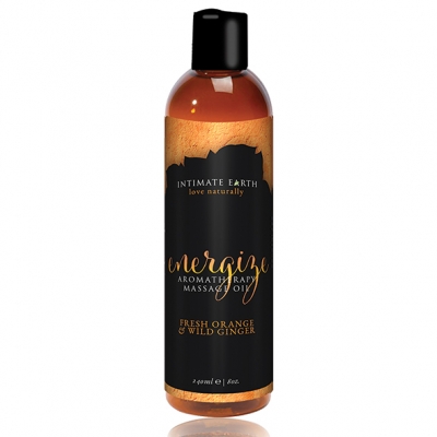 Intimate Earth - Massage Olie Energize 240 Ml