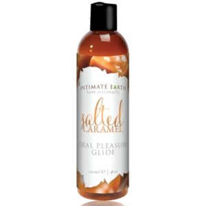 Intimate Earth - Oral Pleasure Glide Gezouten Caramel 120 Ml
