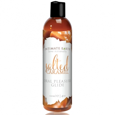 Intimate Earth - Oral Pleasure Glide Gezouten Caramel 120 Ml
