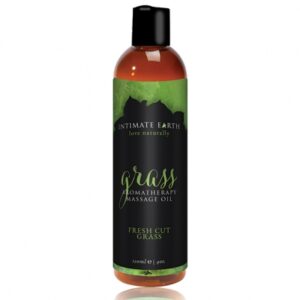 Intimate Earth - Massage Olie Gras 120 Ml
