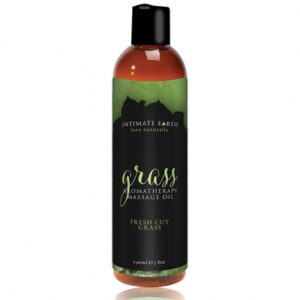 Intimate Earth - Massage Olie Gras 240 Ml