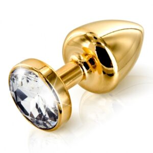Diogol - Anni Butt Plug Rond Goud 35 Mm