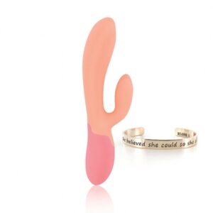RS - Essentials - Xena Rabbit Vibrator Perzik and Koraal