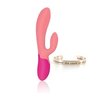 RS - Essentials - Xena Rabbit Vibrator Koraal and Roze