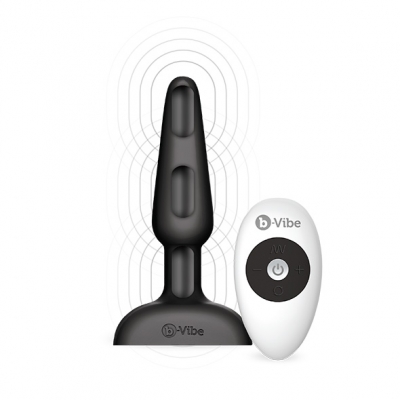 B-Vibe - Trio Remote Control Plug Zwart