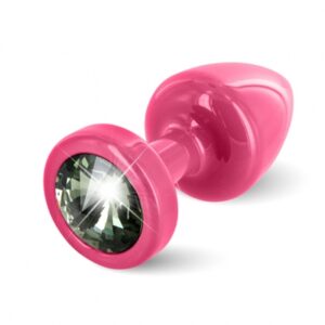 Diogol - Anni Butt Plug Rond Roze and Zwart 25 Mm