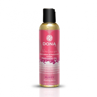 Dona - Scented Massage Olie Blushing Berry 125 Ml