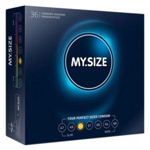 My Size - Natural Latex Condom 53 Width 36 St.