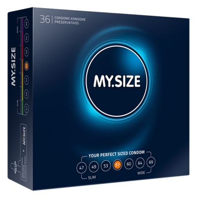 My Size - Natural Latex Condom 57 Width 36 St.