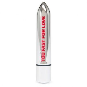 Motley Crue - Too Fast For Love 10 Function Bullet Vibrator Zilver