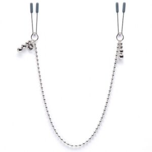 Fifty Shades Of Grey - Darker At My Mercy Beaded Chain Nipple Clamps