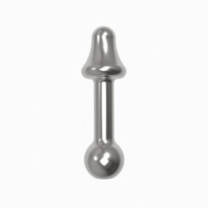 Diogol - Jaz AH Vibrerende Dildo Anaal Plug 45 Mm