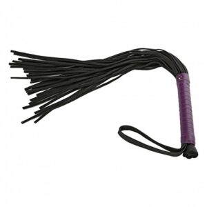 Black Rose Whipping Willow Zweep - Zwart / Paars