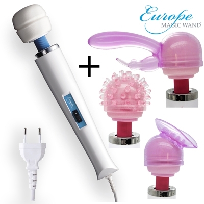 Europe Magic Wand - 220V 6 Speed Pink Pakket