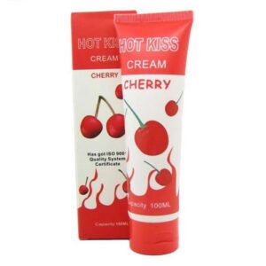 Hot Kiss Kersen Glijmiddel 100ml.