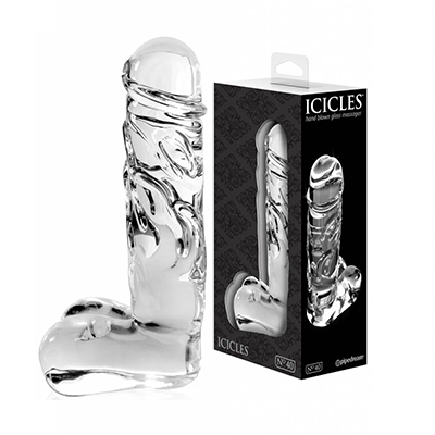 Icicles No. 40 Clear Dildo