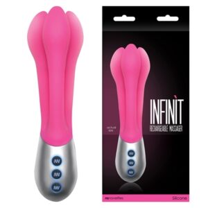 Infinit Oplaadbare Driepoot Vibrator - Roze