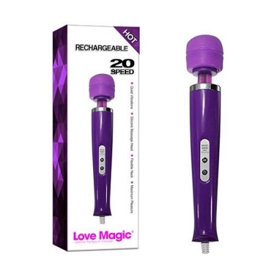 Love Magic Wand 20 Standen Vibrator USB Oplaadbaar