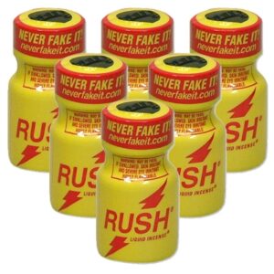 Rush Popper - 100% Origineel Never Fake It 6st.