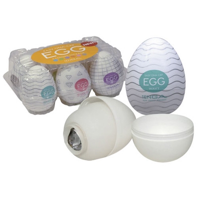 Tenga Egg - 6 Verschillende Trekeitje