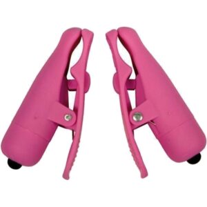 Vibrerende Tepel Klemmen - Roze